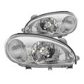 Halogen Scheinwerfer Set für Daewoo Lanos KLAT 1.5 Bj.97-20 1.3 Bj.97-04