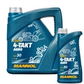 5 Liter MANNOL 4-Takt Agro SAE 30 Motoröl 7203 API SL JASO MA/MA2