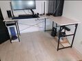 Eckschreibtisch Schreibtisch L-förmiger Computertisch Gaming Tisch PC Bürotisch