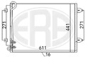 Kühler Klimaanlagen – Kondensator 667044 ERA für VW PASSAT B6 PASSAT B6 Variant