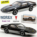 Pontiac Firebird TransAm 1982 KARR Knight Automatic Roving Robot 1:43 Norev
