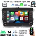 Carplay Android 14 Autoradio GPS Navi Für VW Golf 5 6 Polo Touran Passat Tiguan