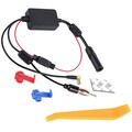 DAB AntennenSplitter Universal Antenne DAB+ Aktiv Adapter passt für Autoradio RA