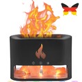 Salzstein Aroma Diffuser mit Flammen Effekt Touch-Taste Luftbefeuchter Diffusor
