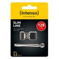 Intenso Slim Line 128 GB USB 3.2 Stick 128GB mini SlimLine neu schwarz 3532491