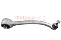 METZGER Lenker, Radaufhängung Rechts, Unten, Vorderachse, Vorne für TESLA