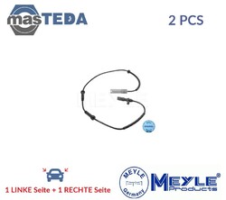 314 899 0047 ABS SENSOR DREHZAHLFÜHLER HINTEN MEYLE 2PCS NEU OE QUALITÄT