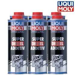 6x LIQUI MOLY 5176 PRO-LINE Super Diesel Additiv 1 l