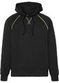 Neu Kapuzen-Sweatshirt Gr 56/58 (XL) Schwarz Herren Langarm Sweat-Shirt Pullover