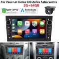 Carplay Für Opel Corsa C D Zafira B Astra G H Android 14 Autoradio GPS 2+64GB