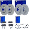 ATE BREMSSCHEIBEN + BELÄGE VORNE + HINTEN passend für FIAT GRANDE PUNTO EVO 199