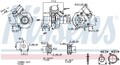 93627 NISSENS Lader, Aufladung für RENAULT