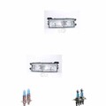 Halogen Scheinwerfer Set H1 für Mitsubishi Lancer IV Colt III inklusive Lampen