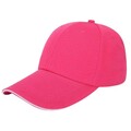 Basecap Baseball Cap Mütze Verstellbare Kappe Schwarz Herren Damen Kappe Rosa