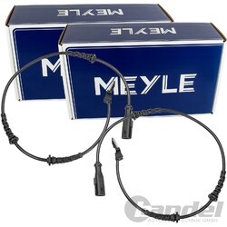 2X MEYLE ABS-SENSOREN VORNE BEIDSEITIG PASSEND FÜR DACIA LOGAN SANDERO RENAULT