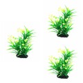  3 Count Künstliche Pflanzen Aquarium Dekoration Simulationsanlage