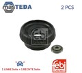 22639 FEDERBEINLAGER DOMLAGER PAAR VORNE FEBI BILSTEIN 2PCS NEU OE QUALITÄT