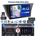Carplay Android13 Autoradio WIFI GPS BT DAB+ SWC Für Iveco Daily 2014-2021 2+32G