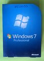 Microsoft Windows 7 Professional - Full Edition (PC) verpackt 32 & 64 Bit