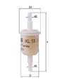 MAHLE Kraftstofffilter  u.a. für ABARTH, ALFA ROMEO, AUSTIN, AUTOBIANCHI, BMW