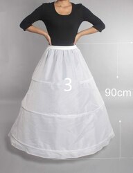 Neu Petticoat Unterrock Kleid Unterkleid Reifrock Ringe Brautkleid Weiß DE EN