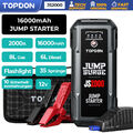 Topdon JS2000 2000A Auto Starthilfe Jump Starter KFZ Powerbank Ladegerät Booster