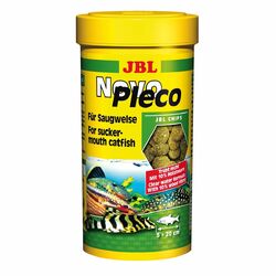 JBL NovoPleco 250ml Novo Pleco Spirulina Wels Futtertabletten haftend Schmerlen