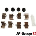 5x JP GROUP Zubehörsatz, Scheibenbremsbelag 3364002710 passend für FIAT JEEP