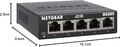 Netgear GS305-300PES 5-Port Gigabit Switch (fanless design, easy plug and play