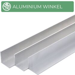 Alu Winkel Aluminium L-Profil Winkelprofil  Winkelleiste Winkelschiene Aluprofil⚡ VERSAND ✂ INDIVIDUELLE ZUSCHNITTE BIS 2.000 MM 👨‍🔧