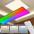 LED Panel Flach CCT/RGB Decken Leuchte Lampe dimmbar mit Fernbedienung