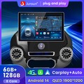 13.1"Carplay Autoradio Android14 GPS Navi 4G BT SWC Für Benz Vito W447 2014-2022