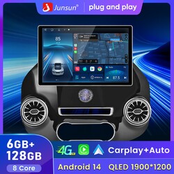13.1"Carplay Autoradio Android14 GPS Navi 4G BT SWC Für Benz Vito W447 2014-2022