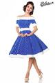 Belsira - schulterfreies Swing-Kleid