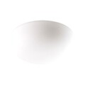 Weiß Opal Moderne Deckenlampe Deckenleuchte 1x60W/E27 25x11,5 [cm]
