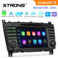 7" Android 13 Autoradio GPS Navi DAB+ Octa Core für Mercedes-Benz W209 W203 W463