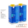 2x ATE 1 L LITER BREMSEN FLÜSSIGKEIT BREMSFLÜSSIGKEIT TYP 200 DOT-4 