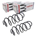 2X LESJÖFORS FAHRWERKSFEDERN SATZ VORNE PASSEND FÜR PEUGEOT 208 LINKS+RECHTS |