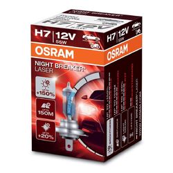 OSRAM NIGHT BREAKER LASER next Generation H7 Glühlampe Fernscheinwerfer 55W 12V