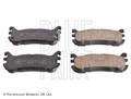 BLUE PRINT Bremsbeläge Bremsbelegsatz hinten passend für Mazda MX-5 II