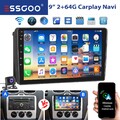 Android 14 Autoradio Für Ford Focus Transit MK7 S-Max 2+64GB Carplay GPS Kamera