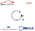 ABS SENSOR DREHZAHLFÜHLER PAAR MEYLE 014 800 0100 2PCS A FÜR MERCEDES-BENZ