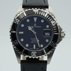 REVUE THOMMEN DIVER HERREN UHR 42MM STAHL AUTOMATIK TOP PAPIERE RAR