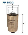 Kraftstofffilter Anschraubfilter PP 850/2 FILTRON für VW AUDI SKODA