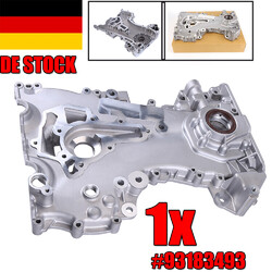 FÜR OPEL ASTRA CORSA 1.0 1.2 1.4 ÖLPUMPE STIRNGEHÄUSEDECKEL 93181959 93183493
