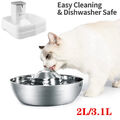 Trinkbrunnen Automatisch Haustier Wasserspender für Katzen Hunde mit Filter DHL