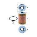 1x Ölfilter MAHLE OX 41D passend für BMW FORD GMC GENERAL MOTORS