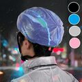 Helmüberzug Fahrradhelm Regenschutz Regenhaube Regenüberzug Sichtbarkeit Helm