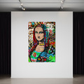 Pop Art Mona Lisa Leinwandbilder Luxus Wandbilder Hochwertiger Kunstdruck
