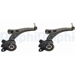 2x DELPHI QUERLENKER UNTEN VORNE passend für FORD FOCUS VOLVO C30 C70 S40 V50 | 